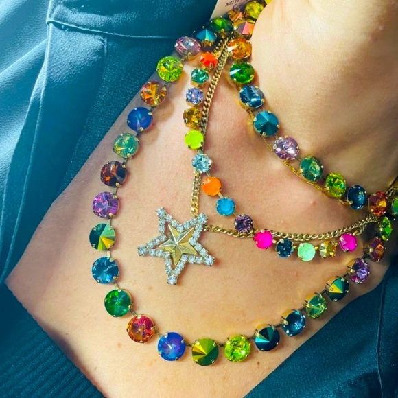 Layered Star POP Necklace - Picture 1 of 3